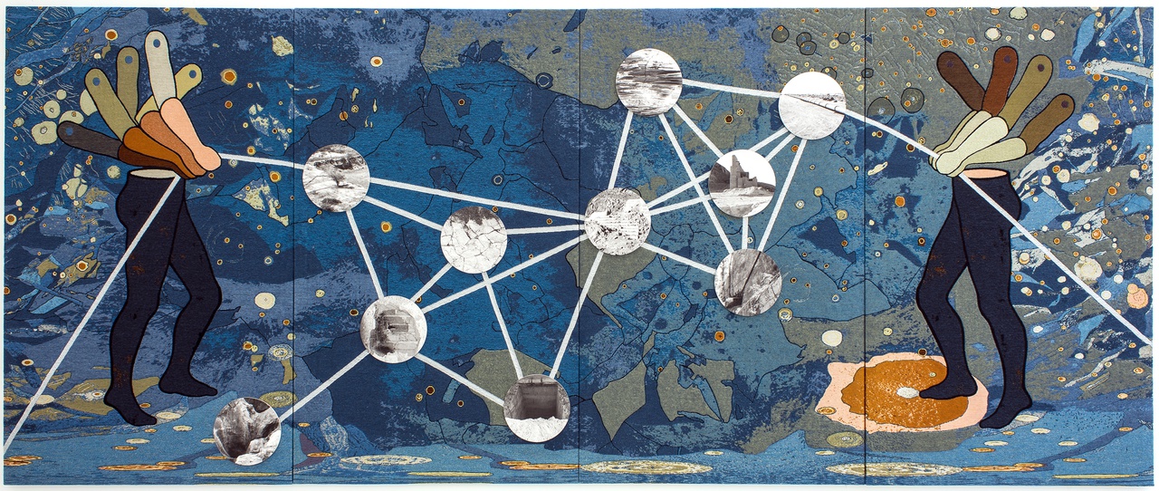 Otobong Nkanga, “The Weight of Scars,” 2015
