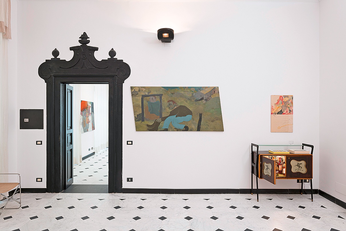 „Kai Althoff: di costole“, nervi delle volpi, Genua, 2024