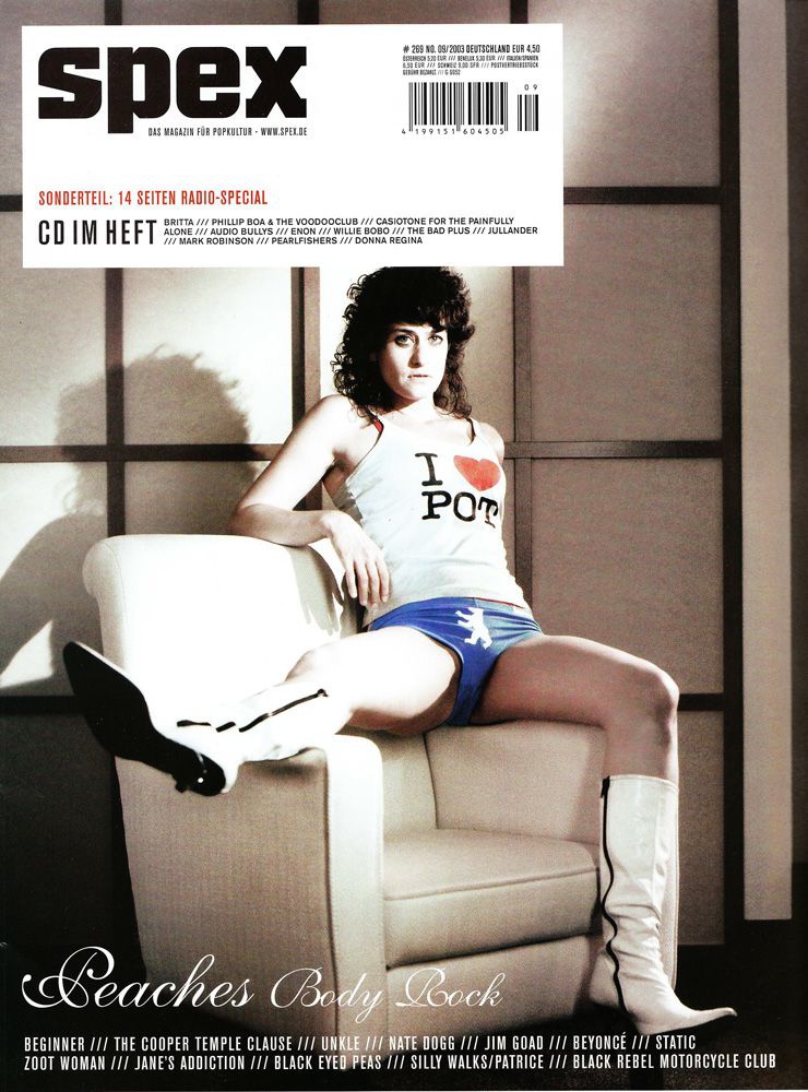 Spex Cover, September 2003, Peaches