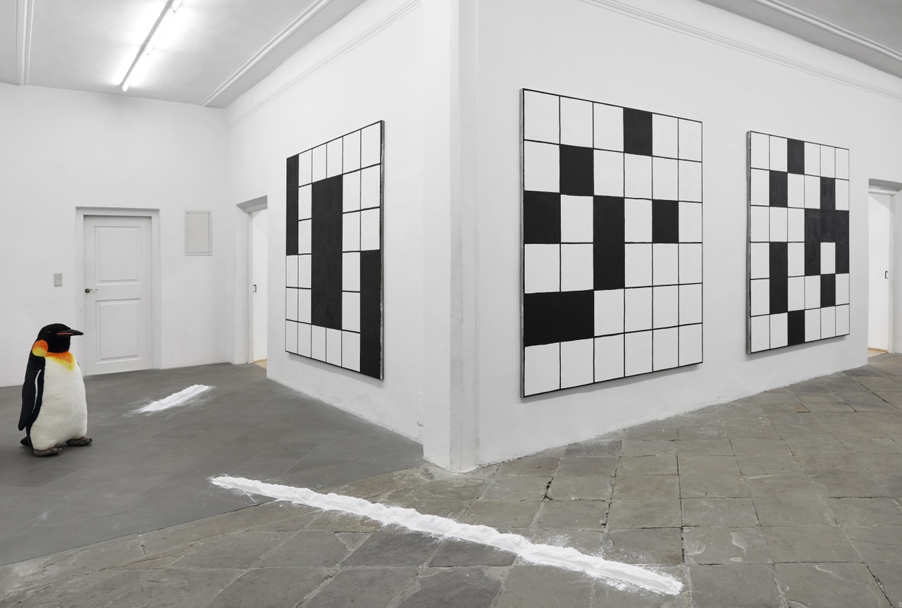 “Merlin Carpenter: Stress Busters,” Kunstraum Schwaz, 2024