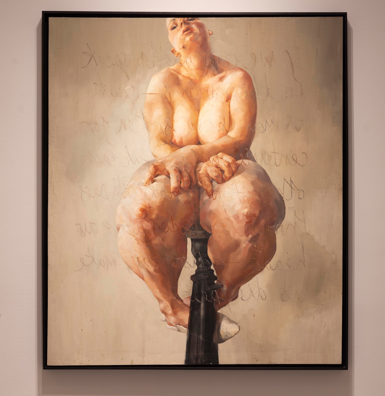 Jenny Saville, “Propped,” 1992