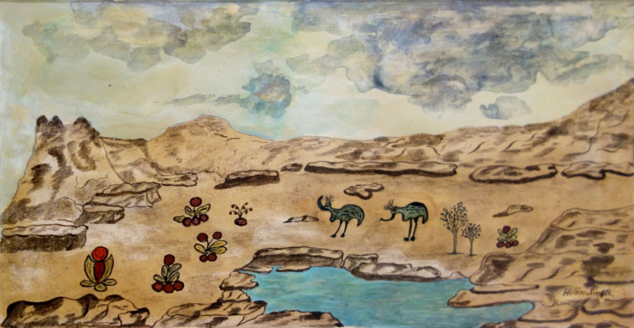 Hélène Smith, “Paysage extraterrestre,” 1896