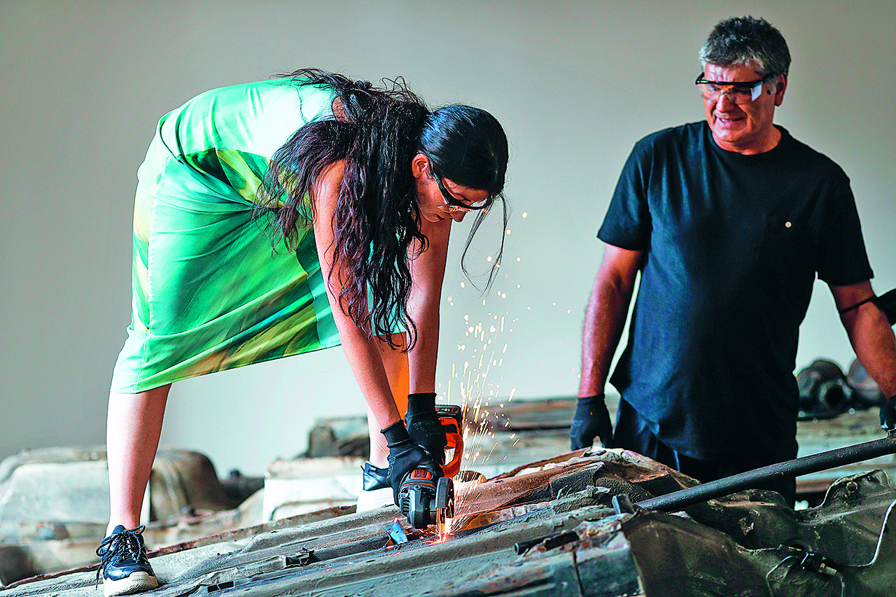 Selma Selman, “Platinum,” 2021