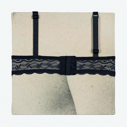 Richard Prince, “Untitled (Black Bra)”, 2024