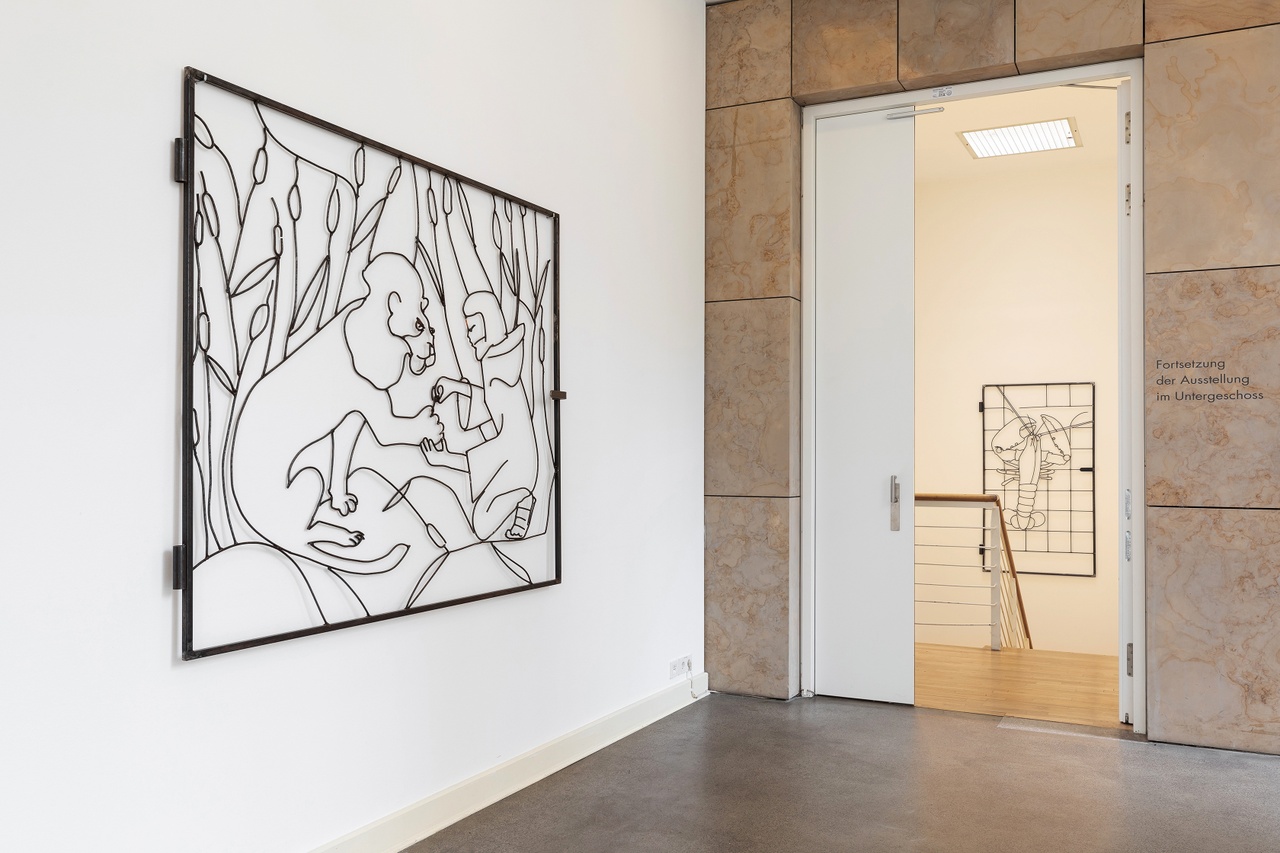 „Lin May Saeed: Im Paradies fällt der Schnee langsam. Ein Dialog mit Renée Sintenis“, Georg Kolbe Museum, Berlin, 2023, Ausstellungsansicht