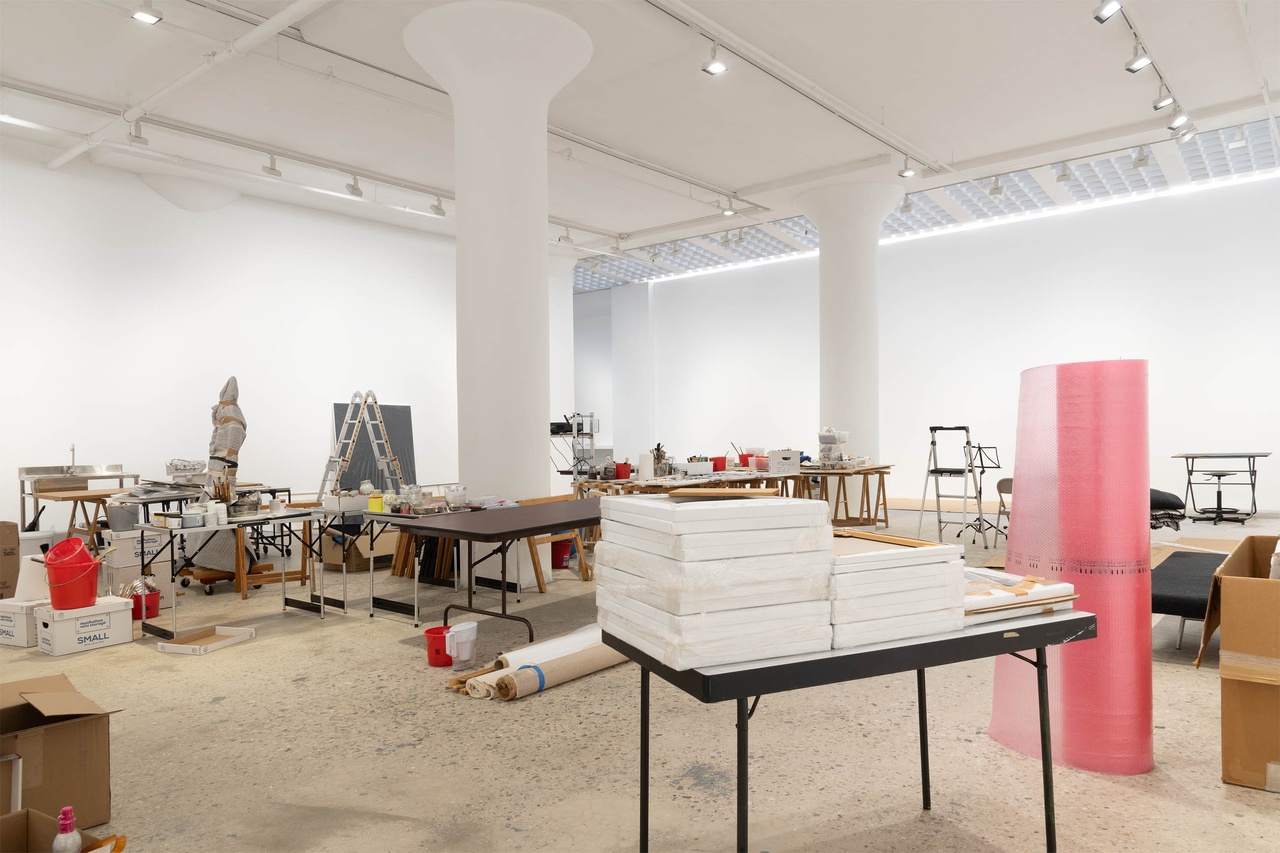 Michael Krebber in Greene Naftali, New York, 2024
