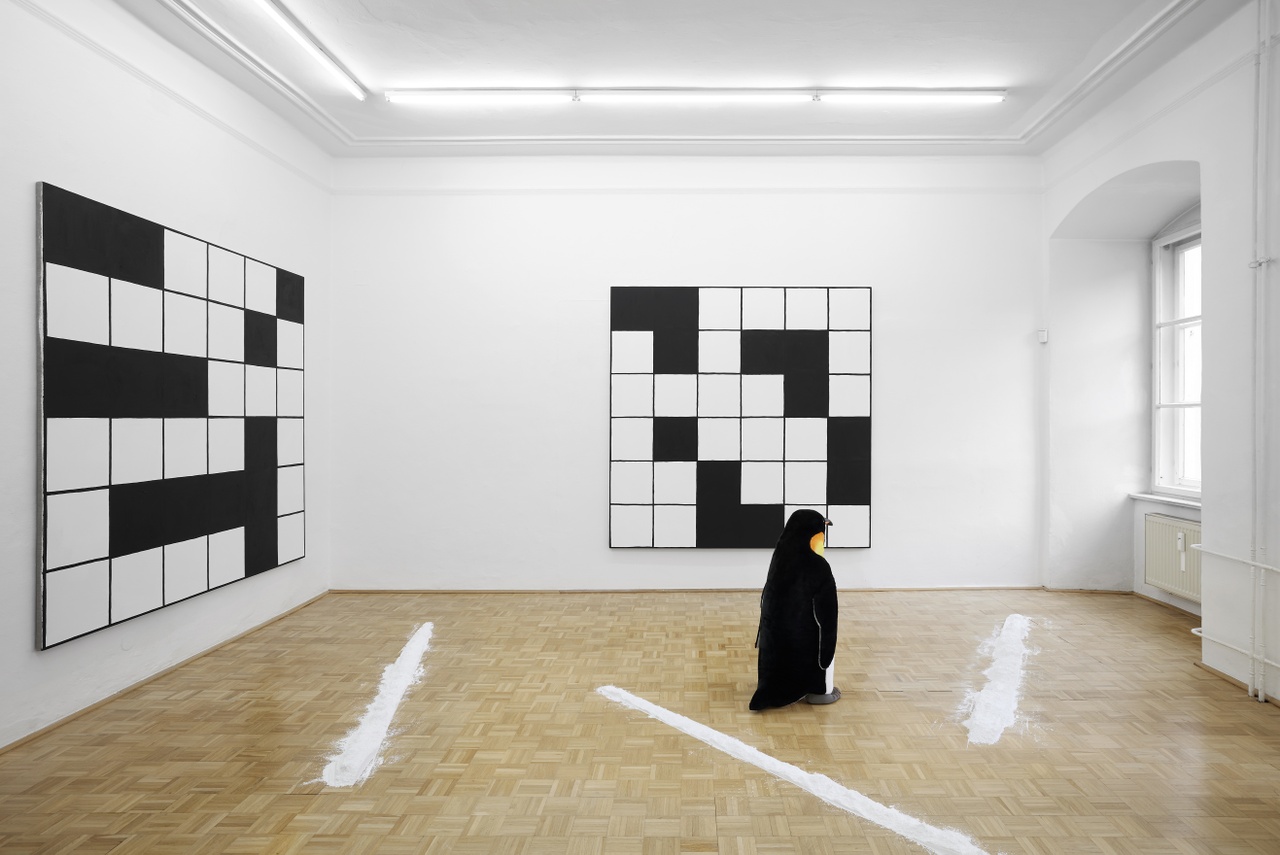 “Merlin Carpenter: Stress Busters,” Kunstraum Schwaz, 2024