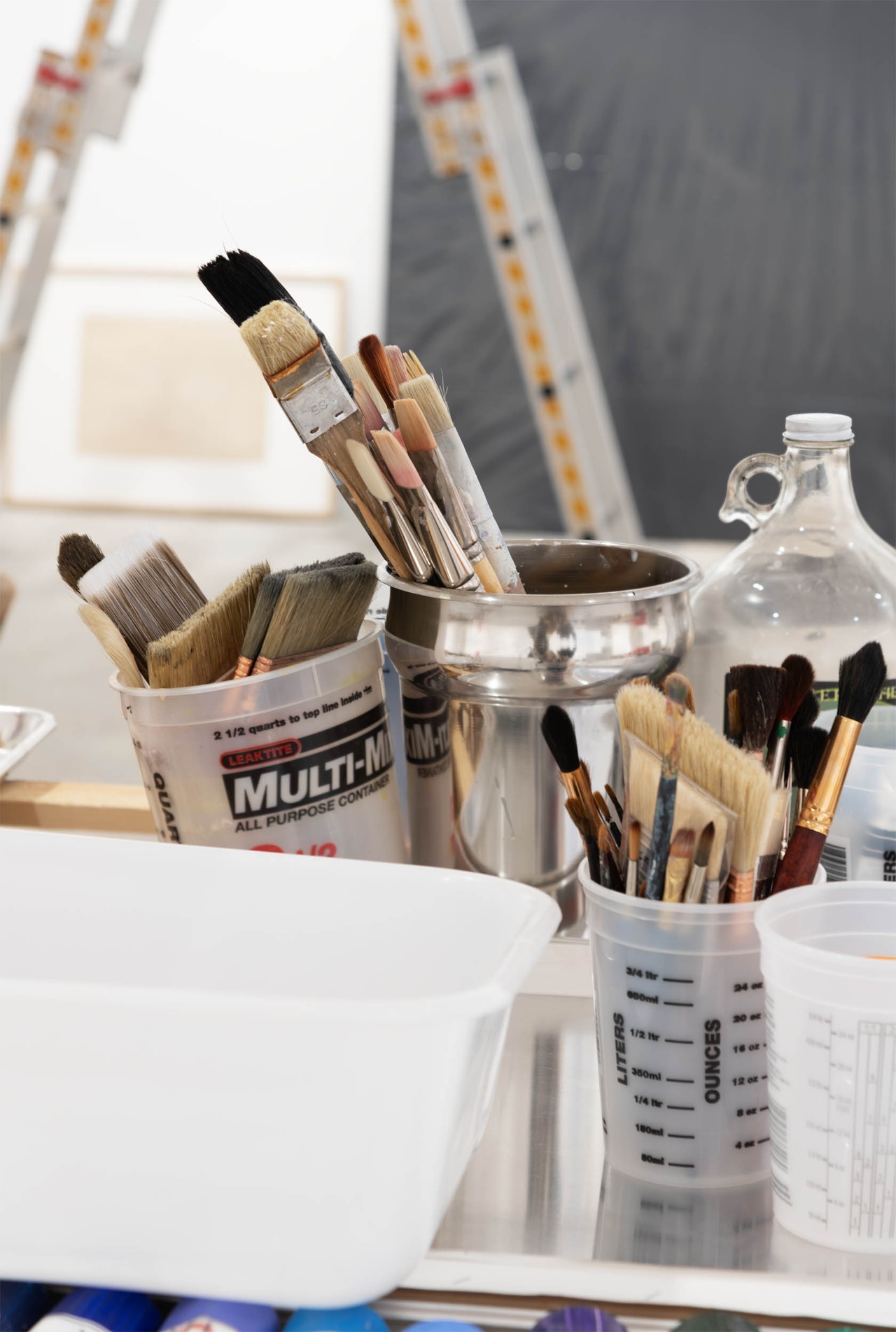 Michael Krebber in Greene Naftali, New York, 2024