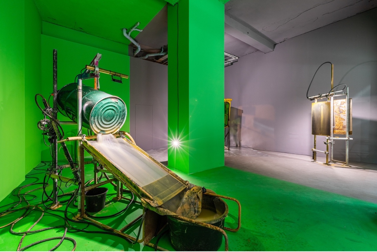 Ana Alonso, “What the Mine Gives the Mine Takes,” 2020, 18th Istanbul Biennale, Istanbul, 2025