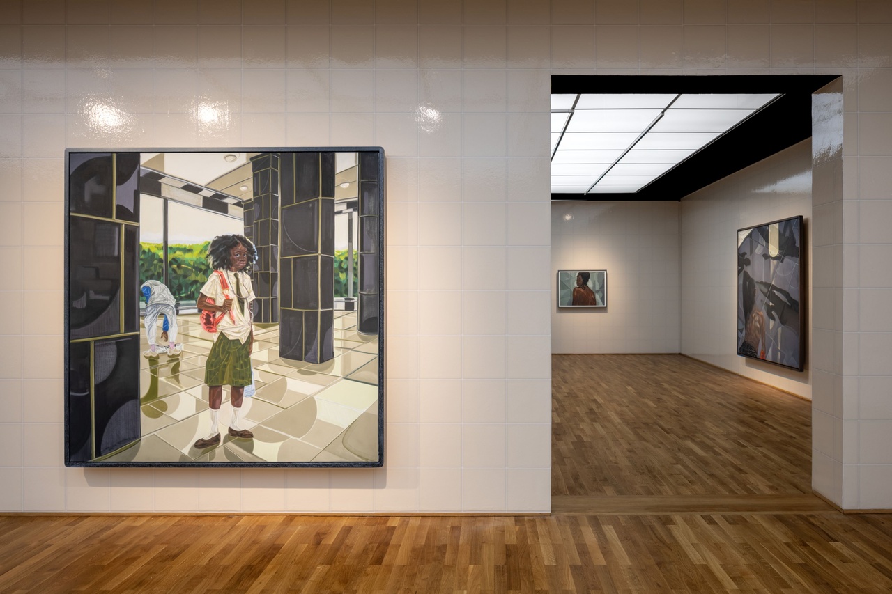 „Toyin Ojih Odutola: U22 – Adijatu Straße“, Hamburger Bahnhof – Nationalgalerie der Gegenwart, Berlin, 2025