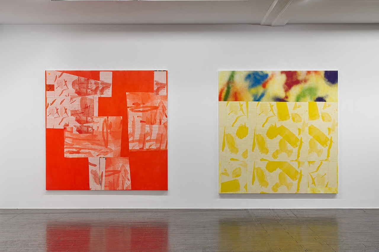 Rochelle Feinstein, „Present Perfect“, 2024 und „Perfect Continuous“, 2024