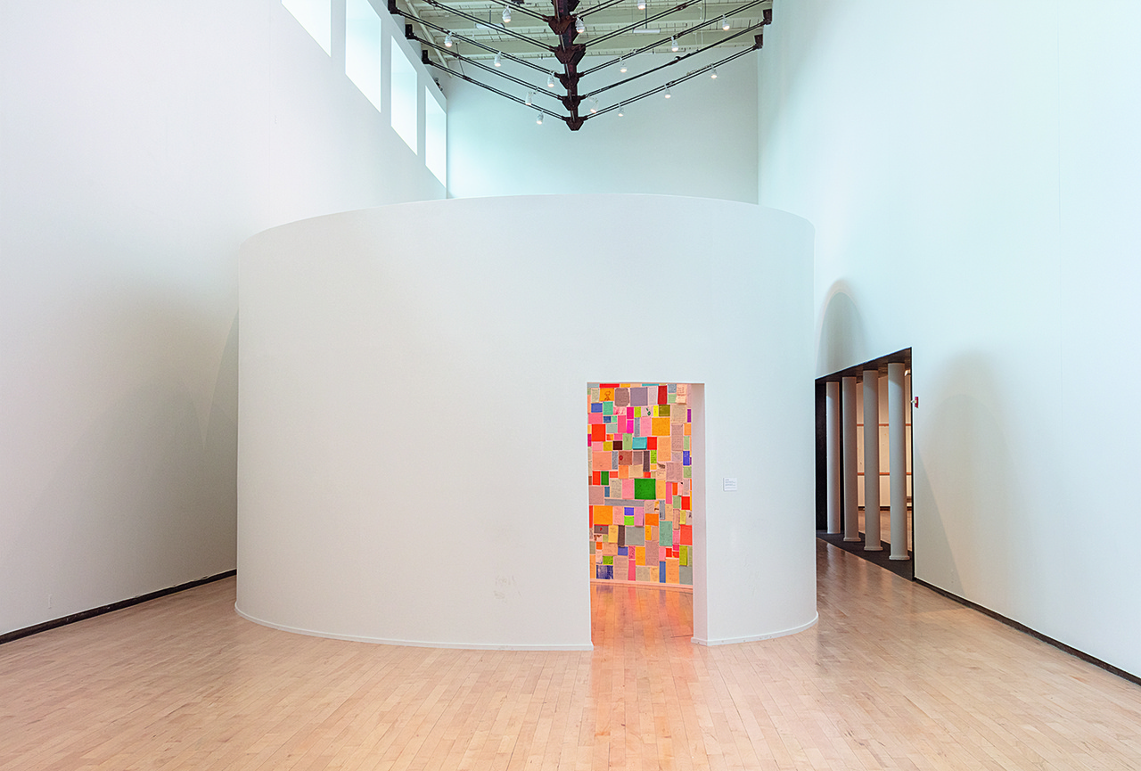 Joseph Grigely, “White Noise,” 2023