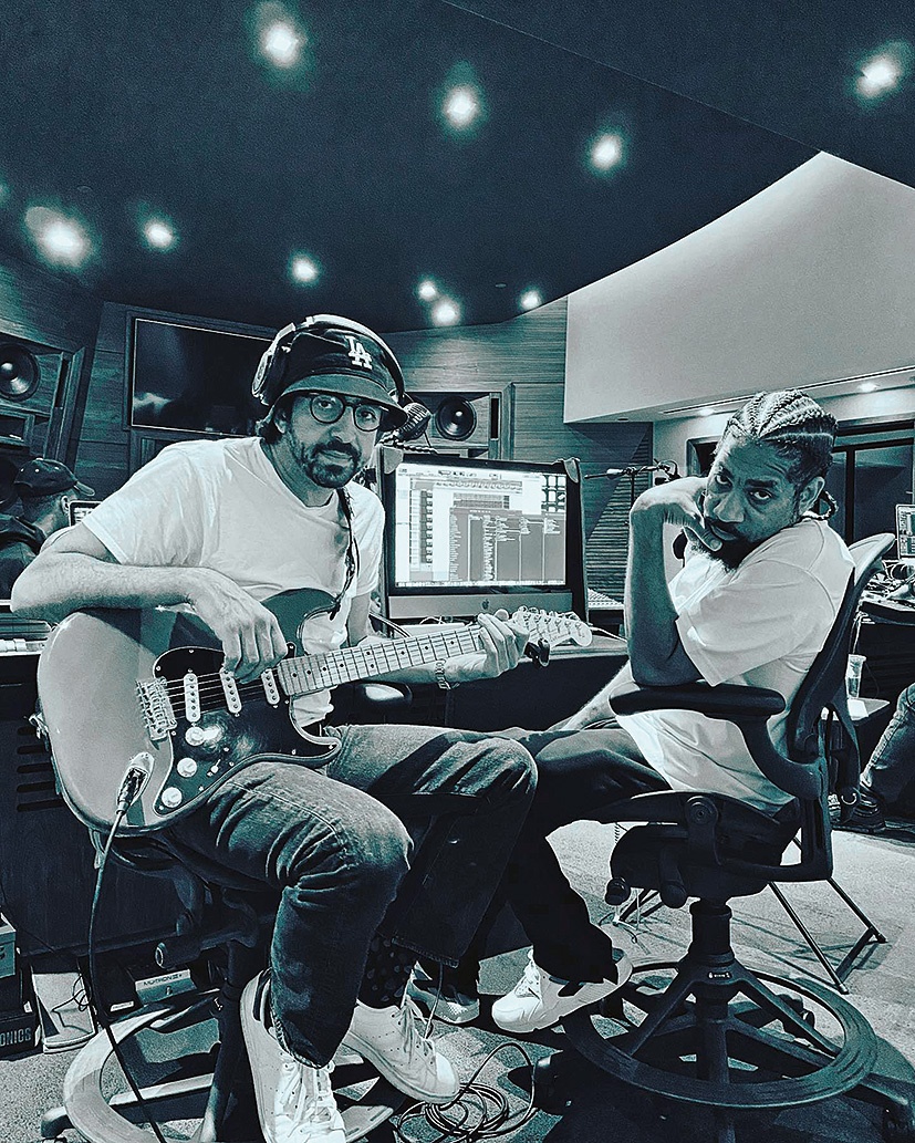 Fredwreck and Dem Jointz in the studio, 2022