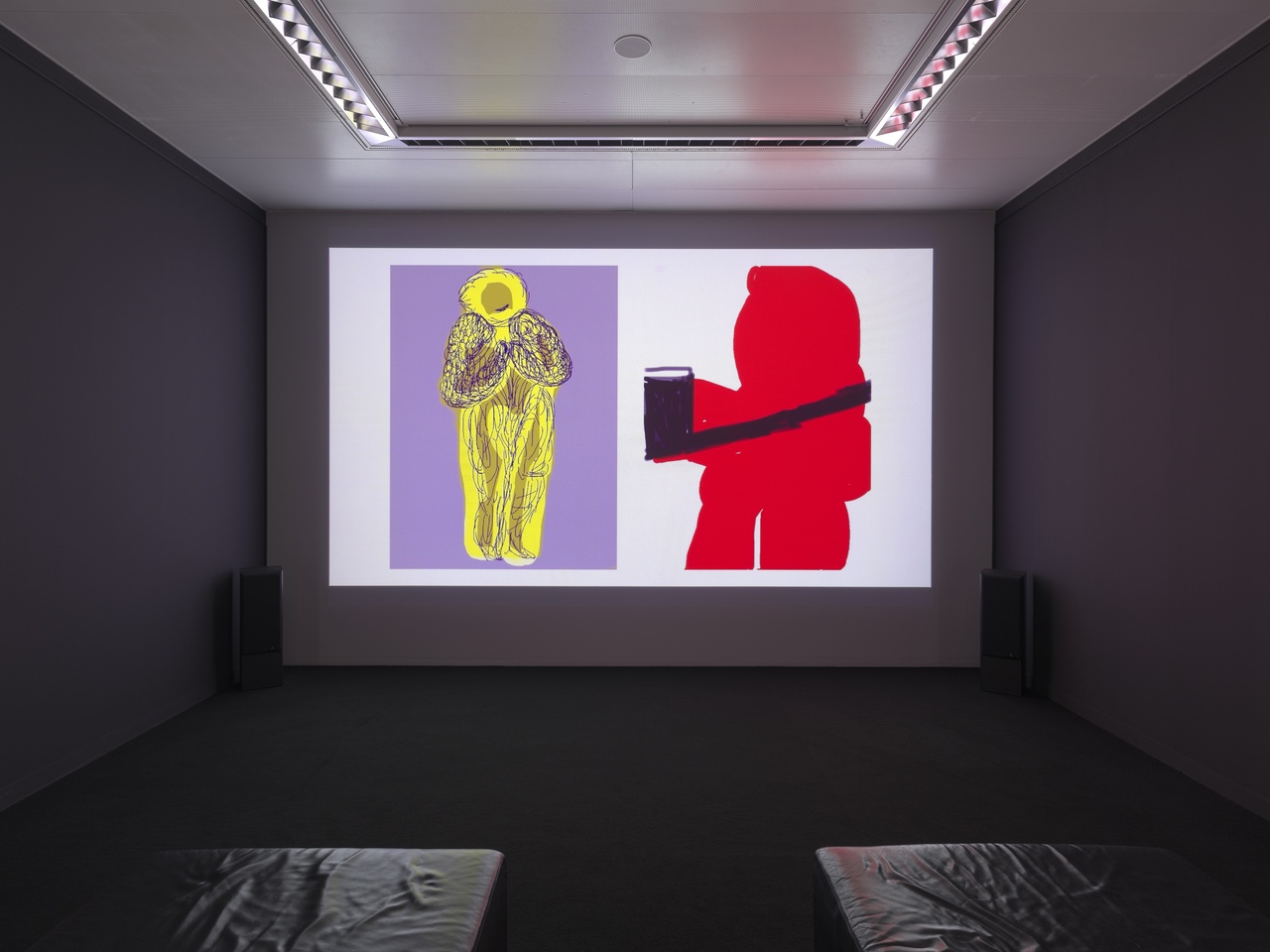 “Amy Sillman: Oh, Clock!,” Kunstmuseum Bern, 2024