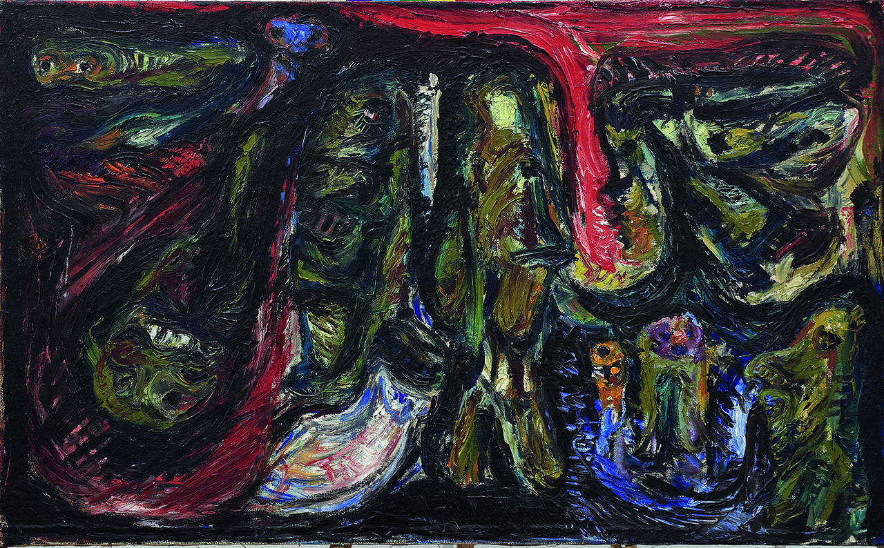 Asger Jorn, „Dodsangst“, 1952