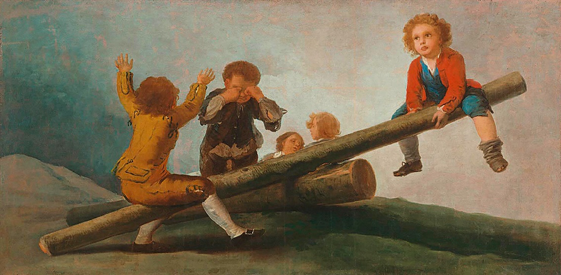 Francisco Goya, “El Balancin,” 1791–92