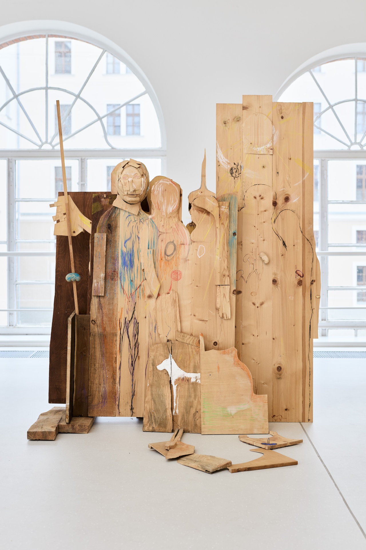 Róza El Hassan, “How to Proceed/ Human Collective,” 2017