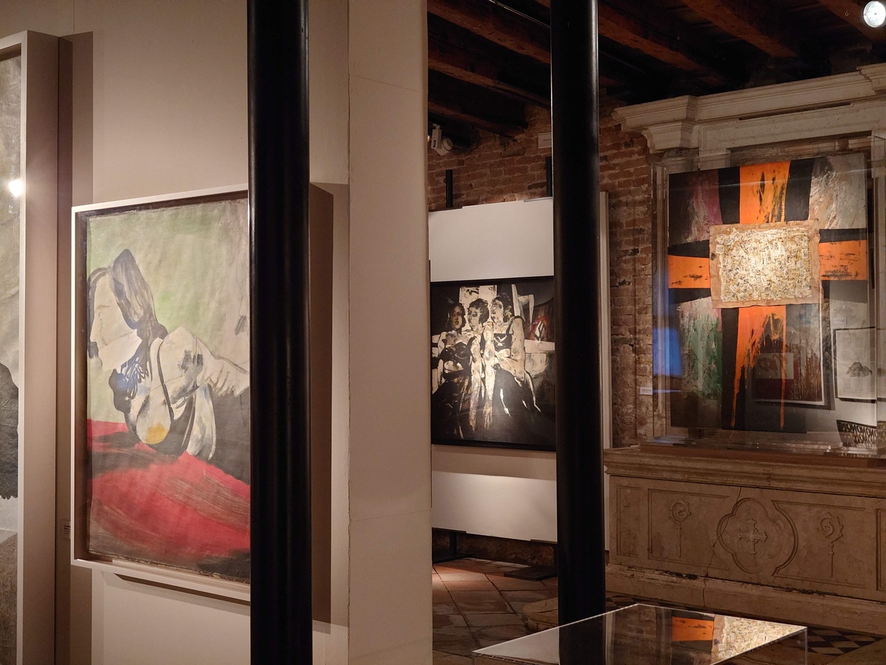 „Boris Lurie: Life with the Dead“, Scuola Grande San Giovanni Evangelista, Venedig, 2024