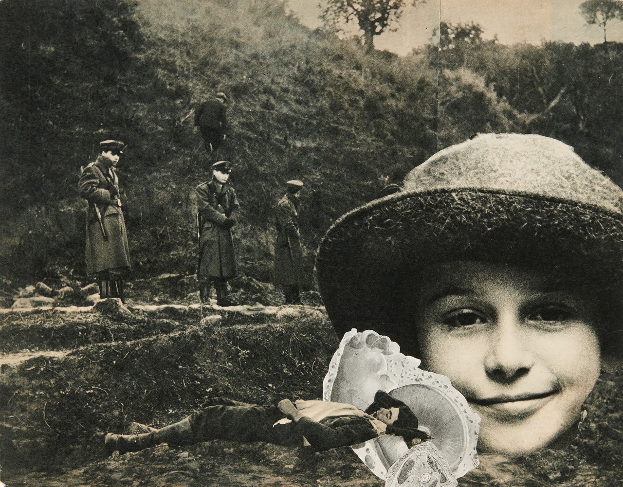 Sarah Schumann, Schockcollage, ohne Titel, 1960