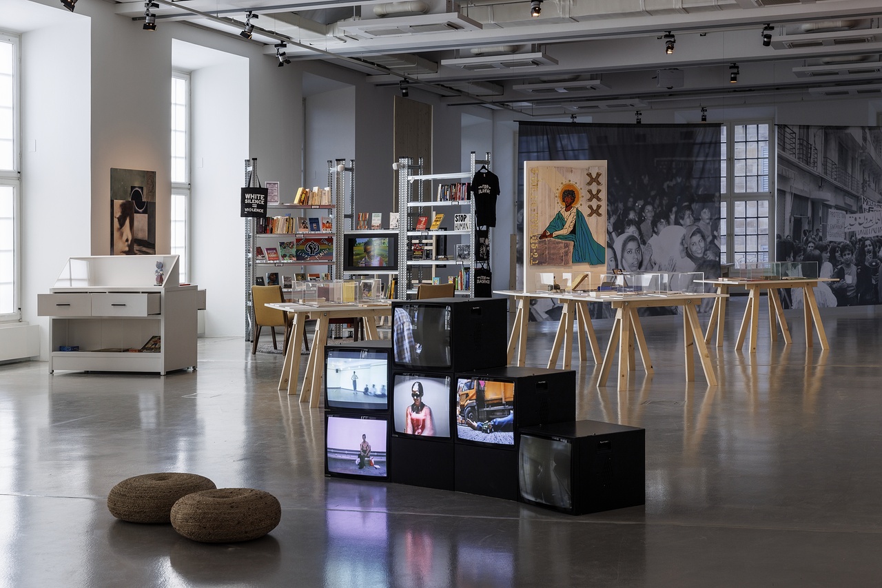 Asian Art Archive im Fridericianum, 2022, Installationsansicht