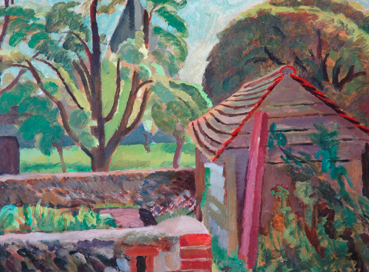Vanessa Bell, „Garden at Monk’s House”, 1947