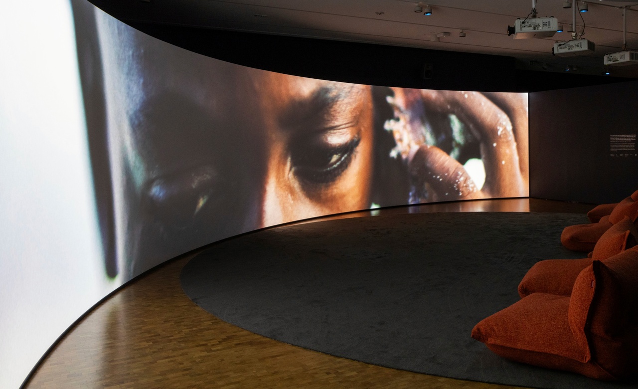 “Arif at MUNCH,” Munch Museum, Oslo, 2024