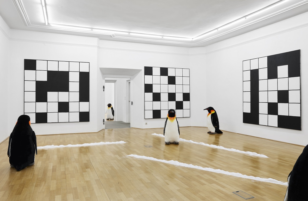 “Merlin Carpenter: Stress Busters,” Kunstraum Schwaz, 2024