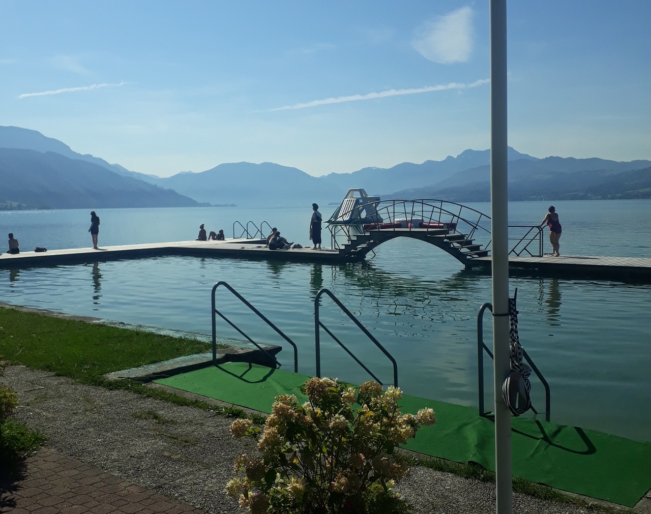 Attersee bei Weyregg, Beginn der Nachsaison