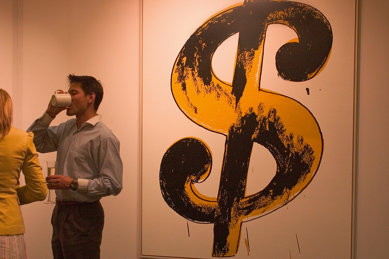 Mike Goldwater, Sunday Brunch viewing for Post-War and ­Contemporary Art, Christie’s, London, 2004