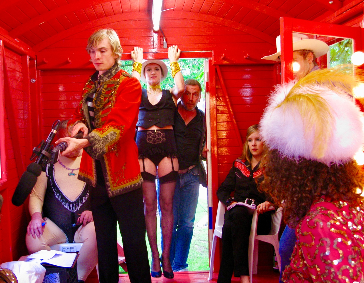 Endproben für „Tal der Fliegenden Messer“, 2008