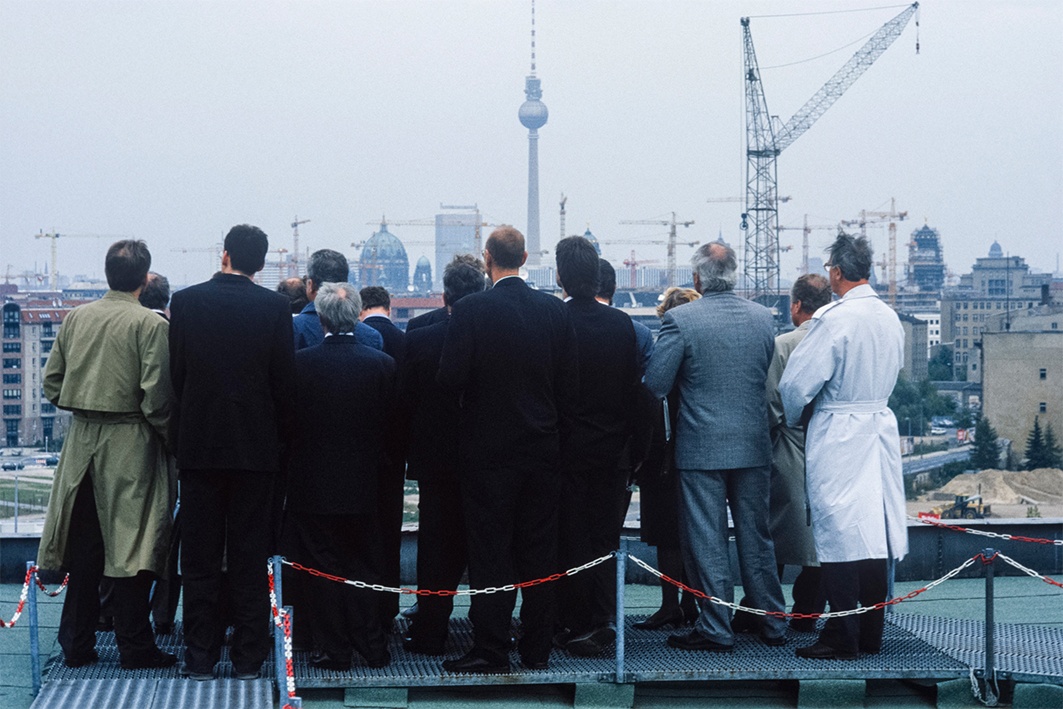 Harald Hauswald, Baustelle am Potsdamer Platz, Berlin, Blick Richtung Osten, 1994