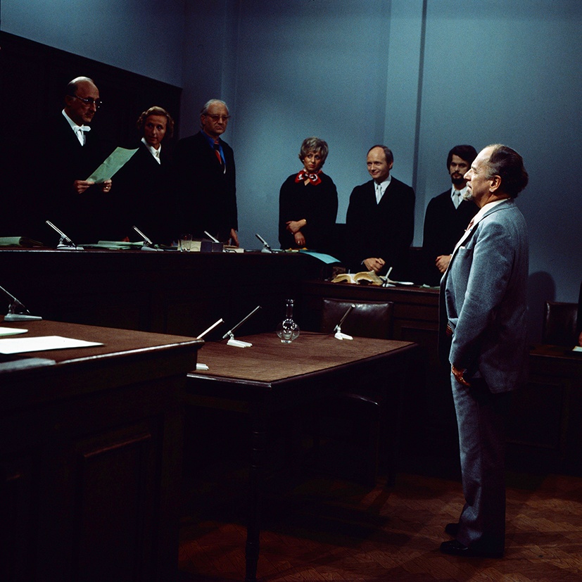Wolf Citron and Ruprecht Essberger, “Das Fernsehgericht tagt,” 1975