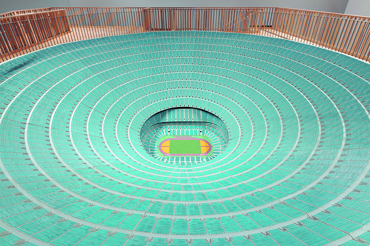 Paul Pfeiffer, “Vitruvian Figure,” 2008