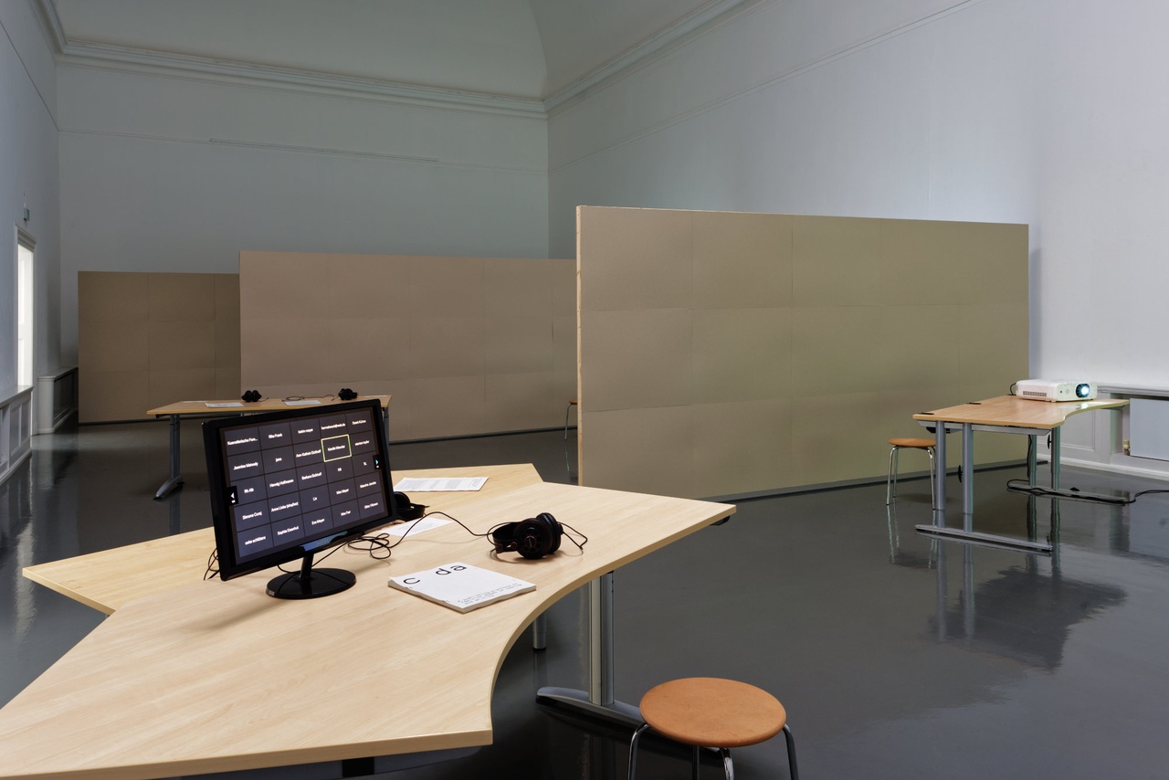 Katrin Mayer, „#c0da comptoir #fanny carolsruh“, Badischer Kunstverein, Karlsruhe, 2024