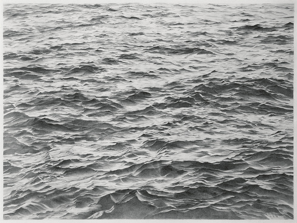 Vija Celmins, “Untitled (Big Sea #2),” 1969